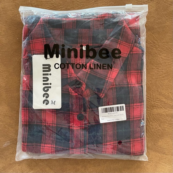 Flannel Shirts by Minibee - M (Runs Small) - Picture 5 of 7